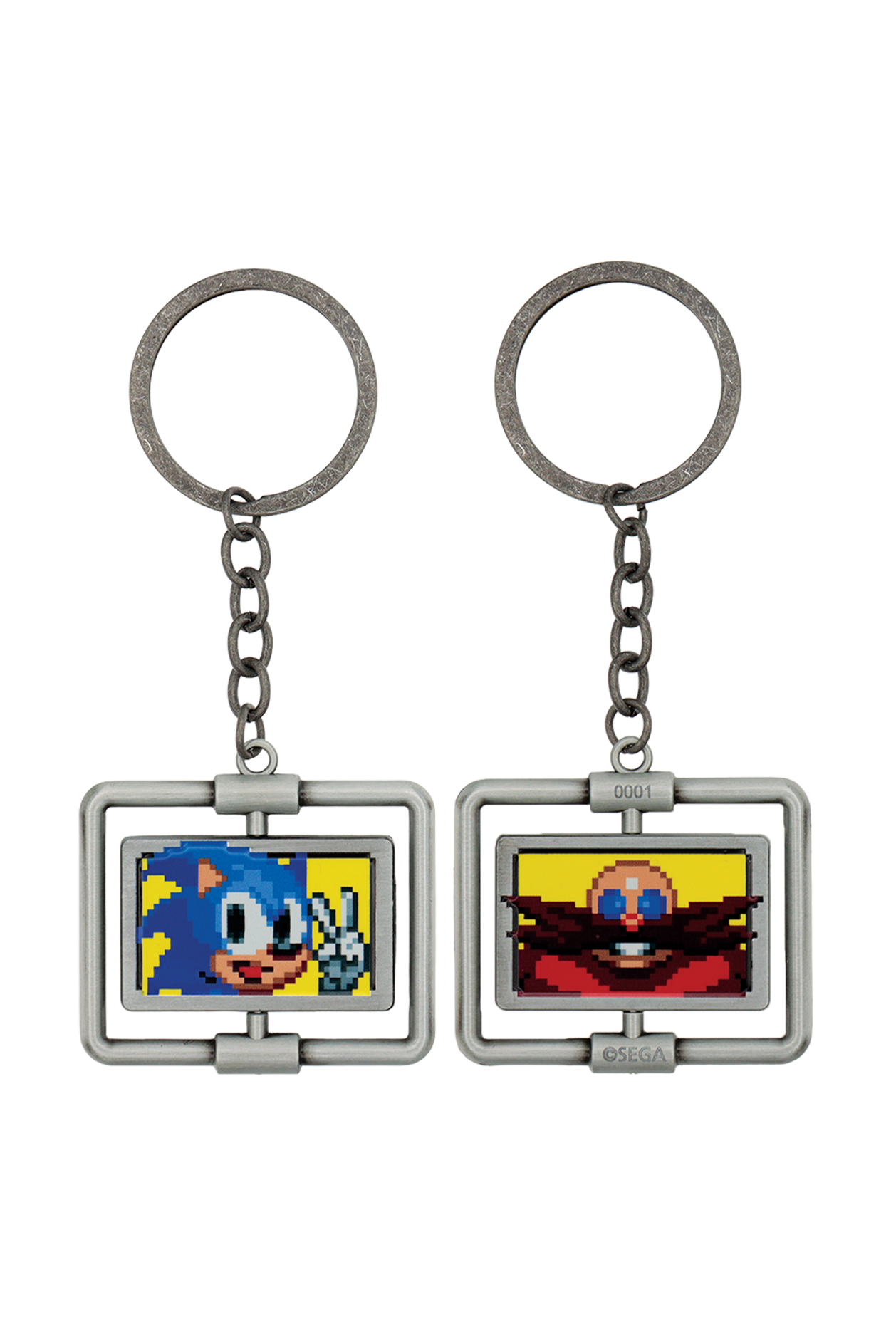 Sonic the Hedgehog: Spinning Keyring by Fanattik