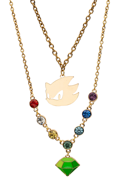 Sonic the Hedgehog: Super Sonic Emeralds Necklace