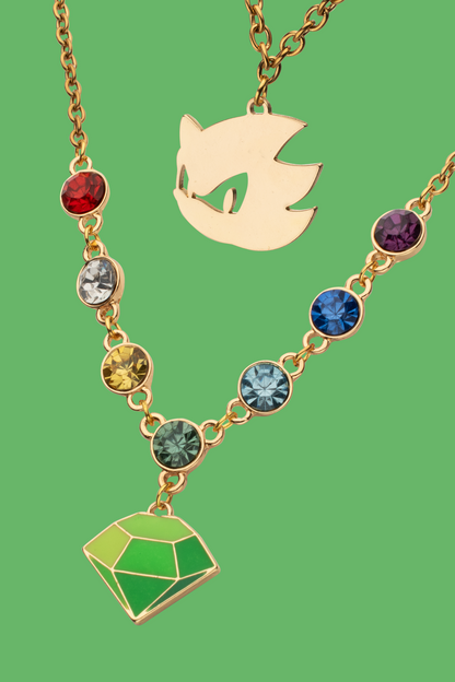 Sonic the Hedgehog: Super Sonic Emeralds Necklace – SEGA Shop