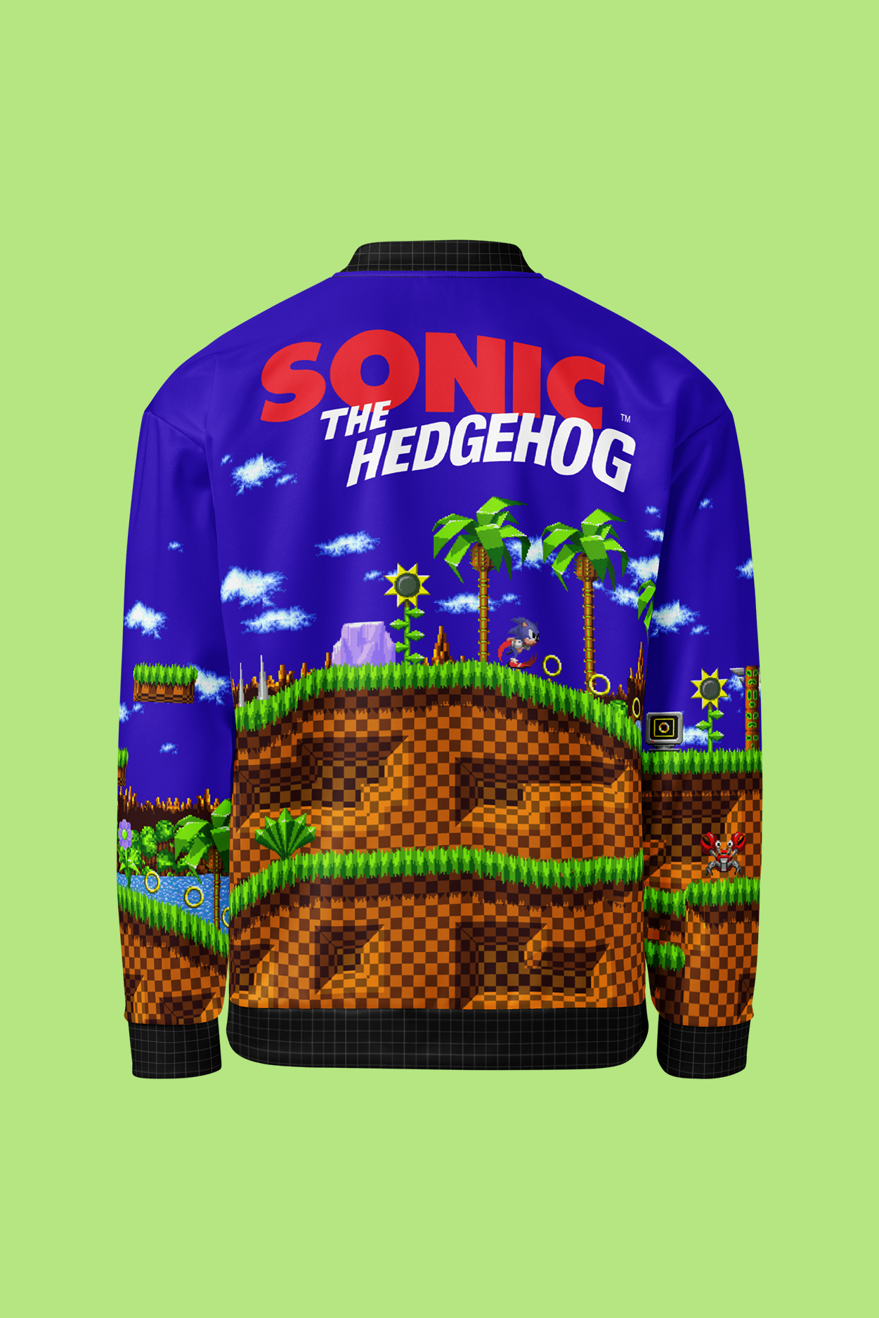 Sonic the Hedgehog: Green Hill Zone Bomber Jacket