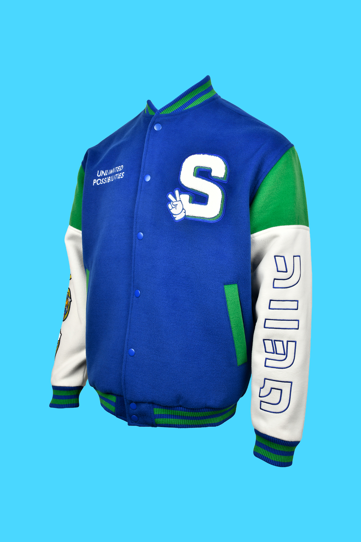 Sonic the Hedgehog: 35th Anniversary Varsity Jacket