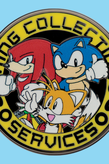 Sonic the Hedgehog: Sonic, Tails and Knuckles Pin Badge by Fanattik