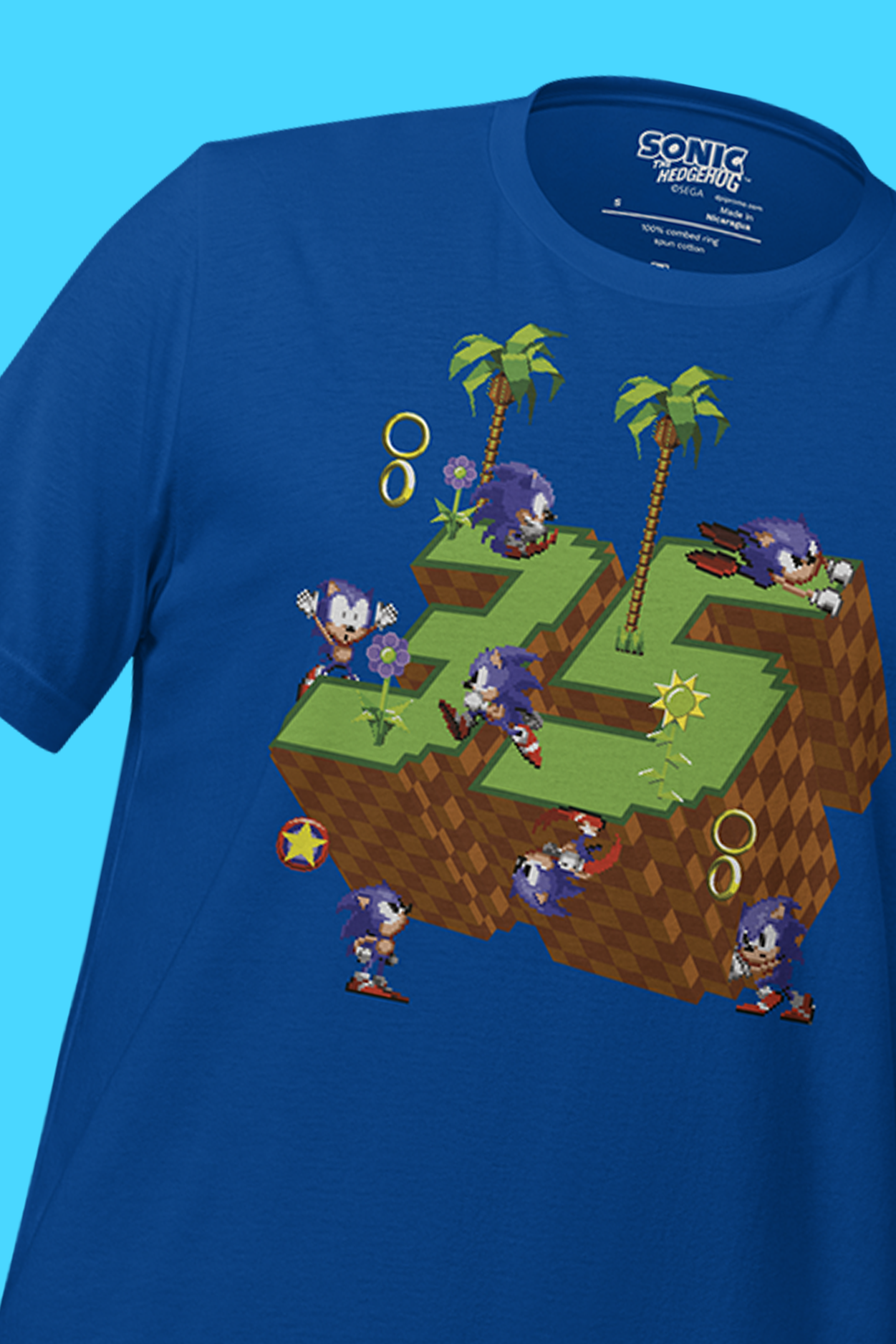 Sonic the Hedgehog: 35th Anniversary Green Hill Zone Tee
