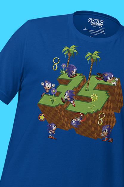 Sonic the Hedgehog: 35th Anniversary Green Hill Zone Tee