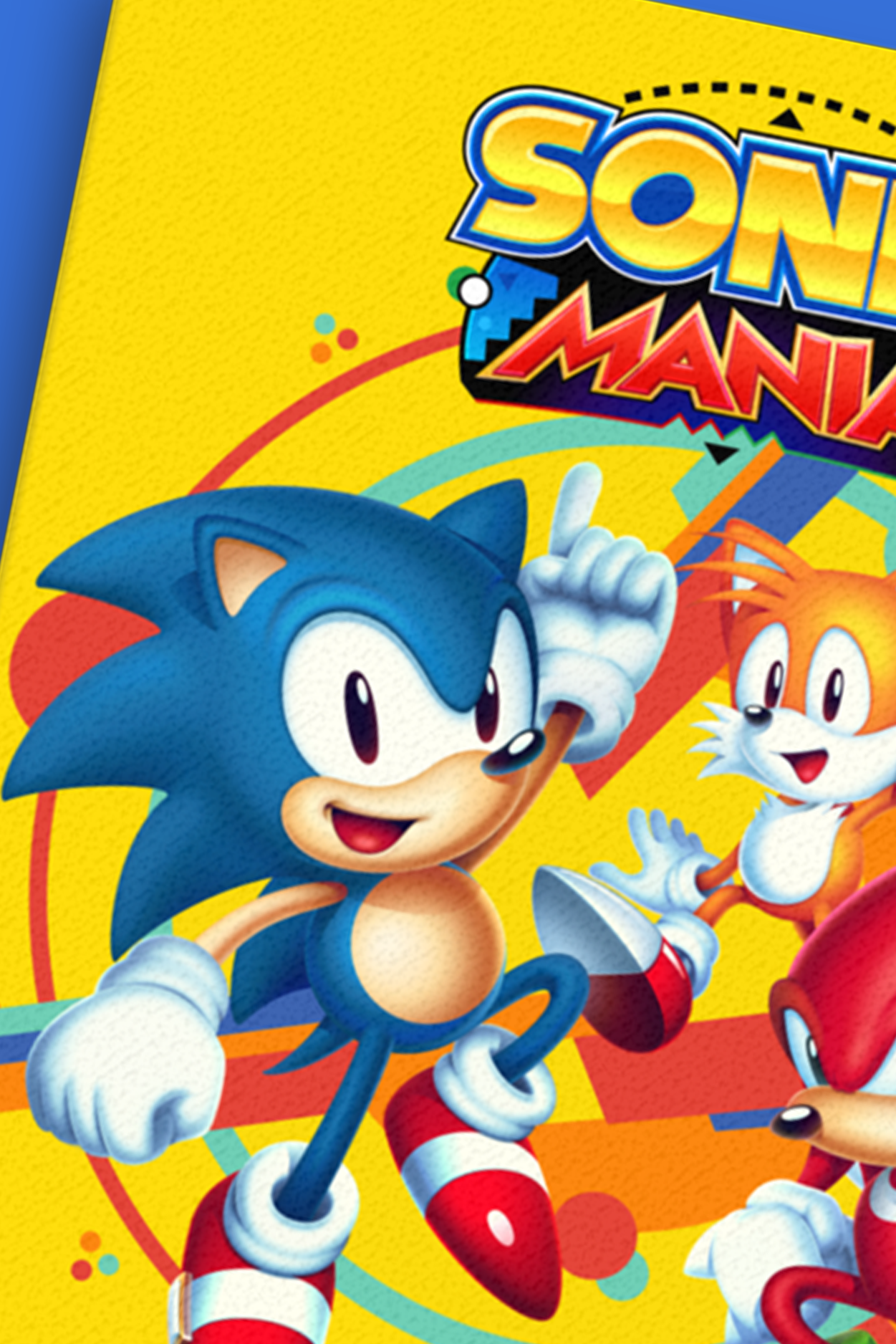 Sonic the Hedgehog: Sonic Mania Key Art Canvas Print