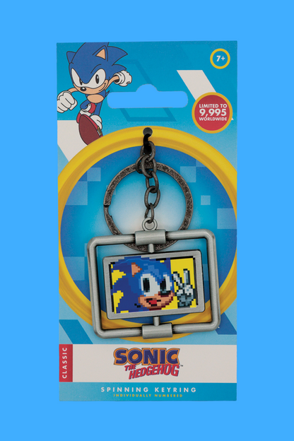 Sonic the Hedgehog: Spinning Keyring by Fanattik