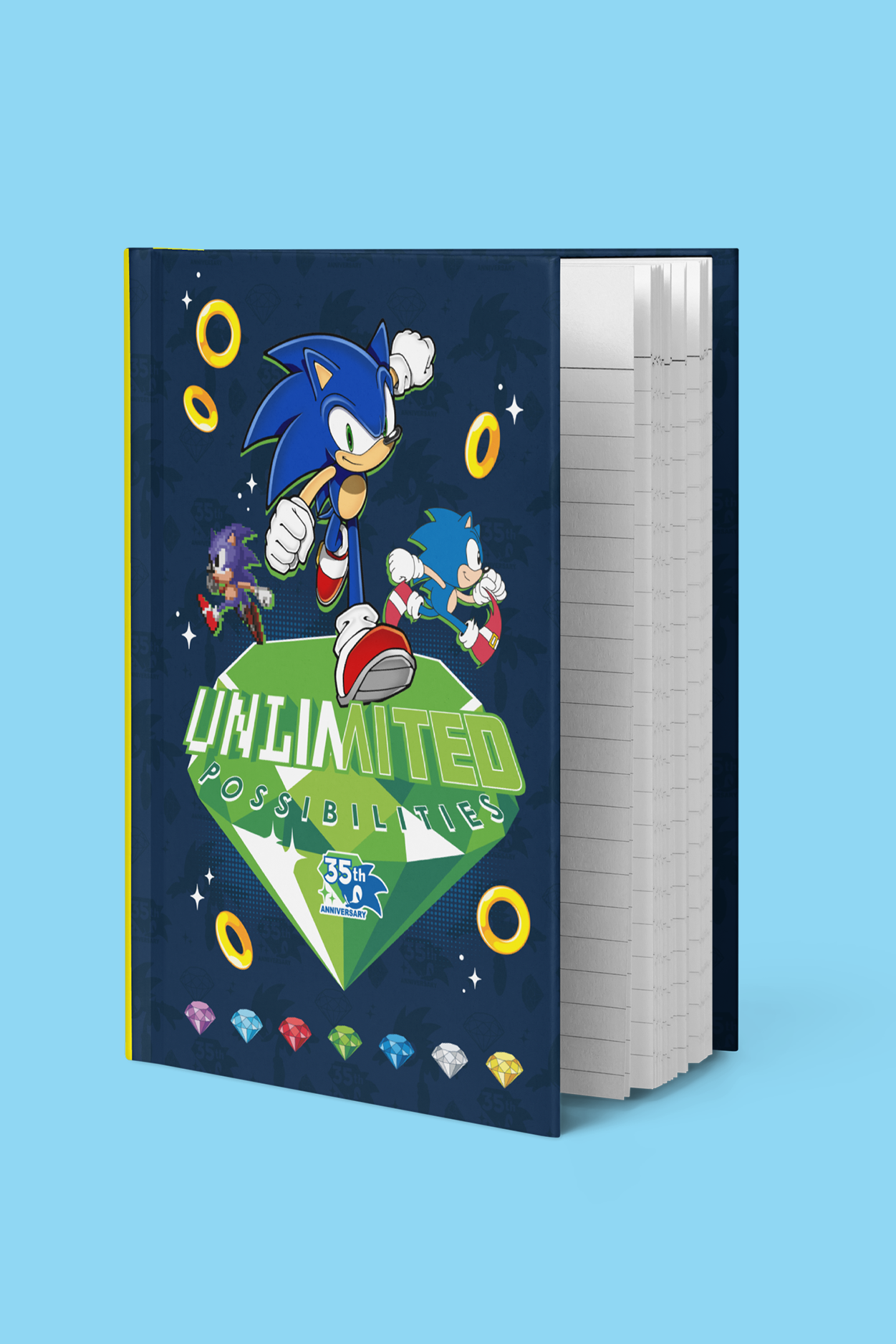 Sonic The Hedgehog: 35th Anniversary Journal