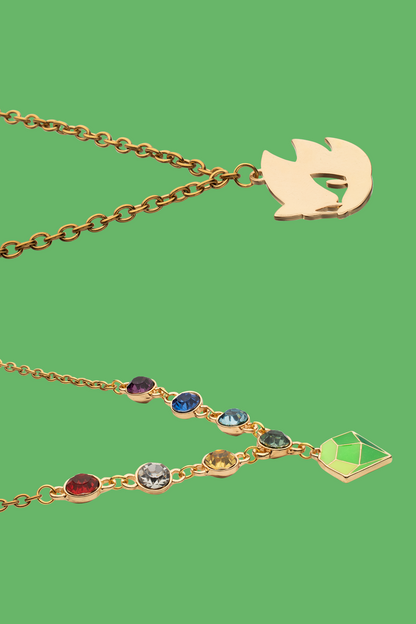 Sonic the Hedgehog: Super Sonic Emeralds Necklace