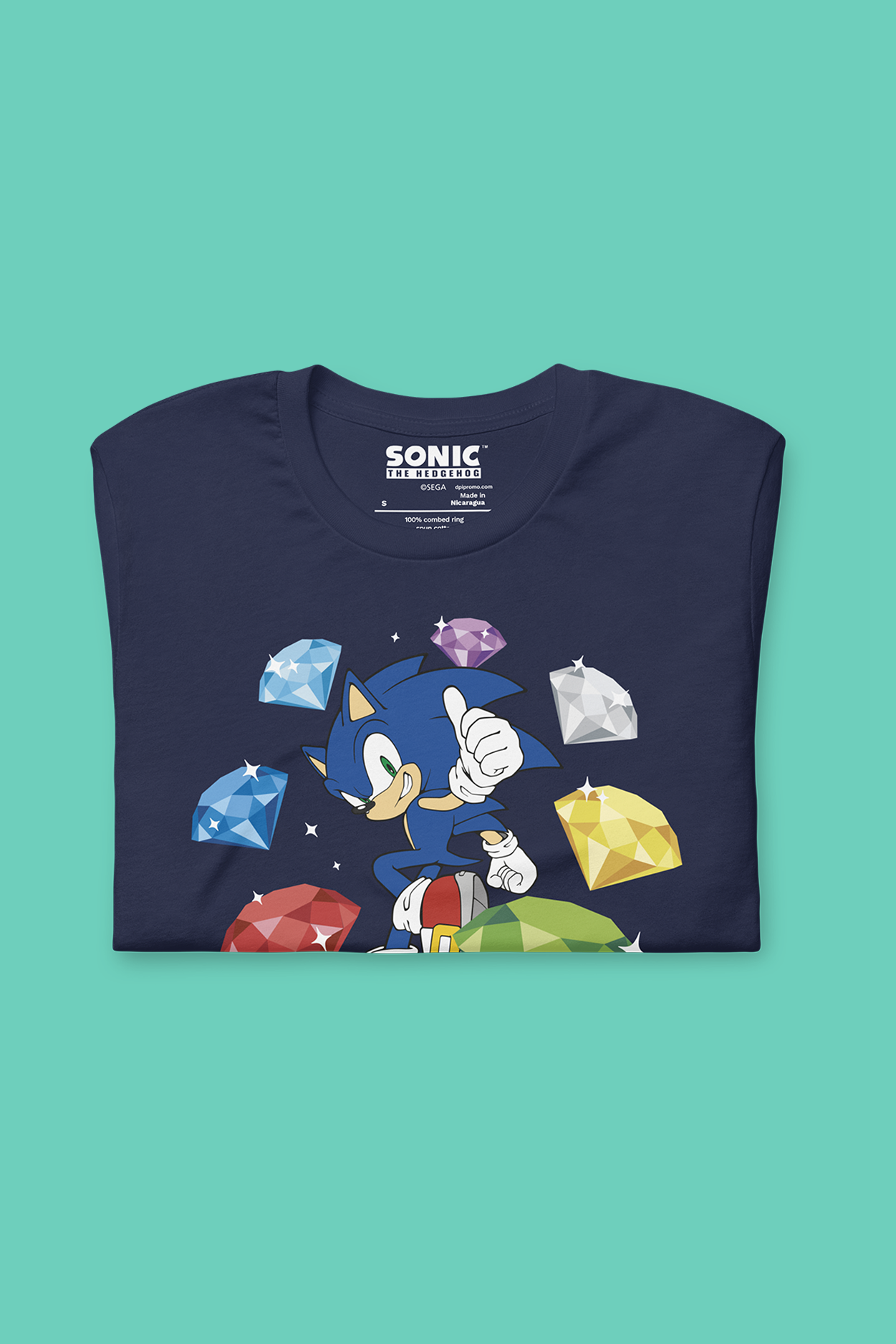 Sonic the Hedgehog: 35th Anniversary Chaos Emerald Tee