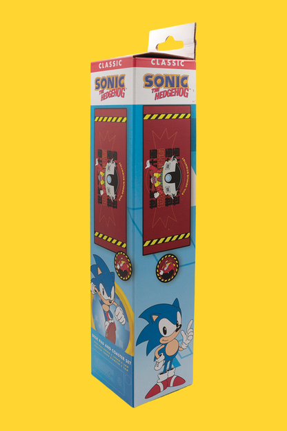 Sonic the Hedgehog: Dr. Eggman Deskpad & Coaster Set by Fanattik