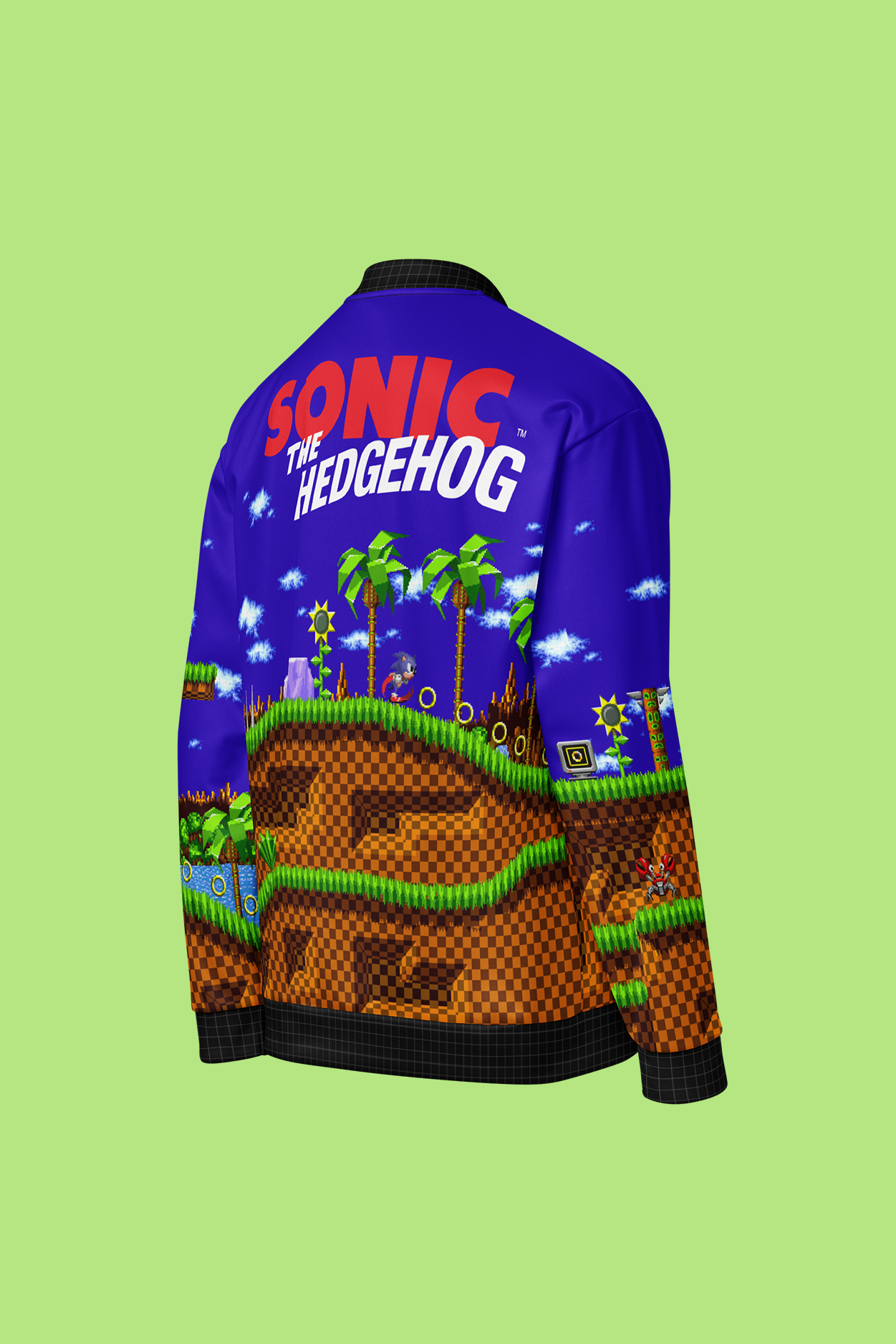 Sonic the Hedgehog: Green Hill Zone Bomber Jacket