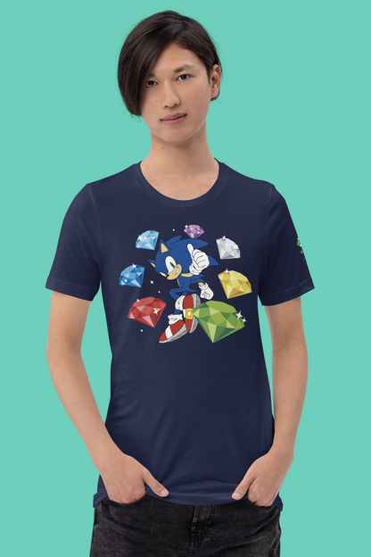 Sonic the Hedgehog: 35th Anniversary Chaos Emerald Tee