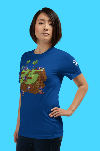 Sonic the Hedgehog: 35th Anniversary Green Hill Zone Tee