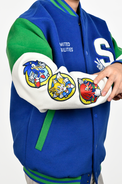 Sonic the Hedgehog: 35th Anniversary Varsity Jacket