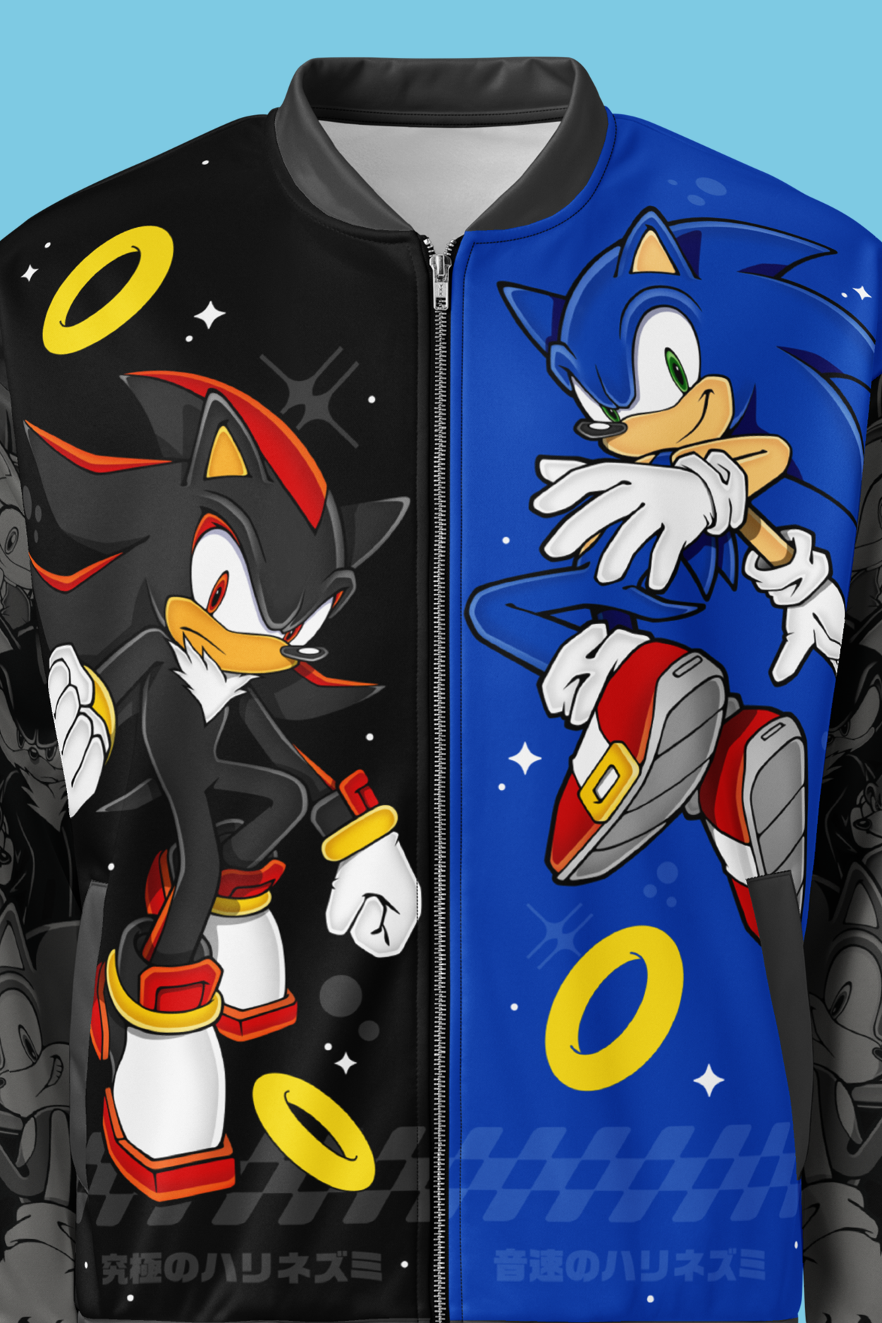 Sonic the Hedgehog: Sonic Versus Shadow Bomber Jacket