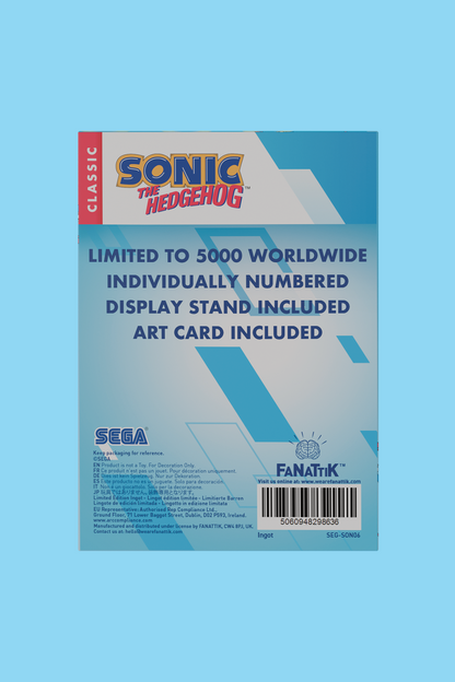 Sonic the Hedgehog: Limited Edition Ingot by Fanattik