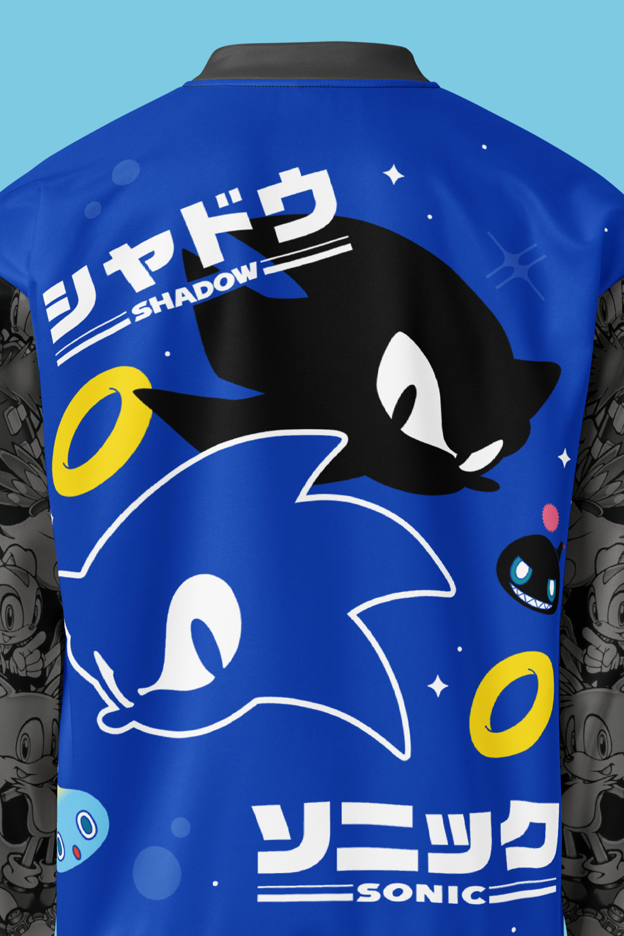 Sonic the Hedgehog: Sonic Versus Shadow Bomber Jacket