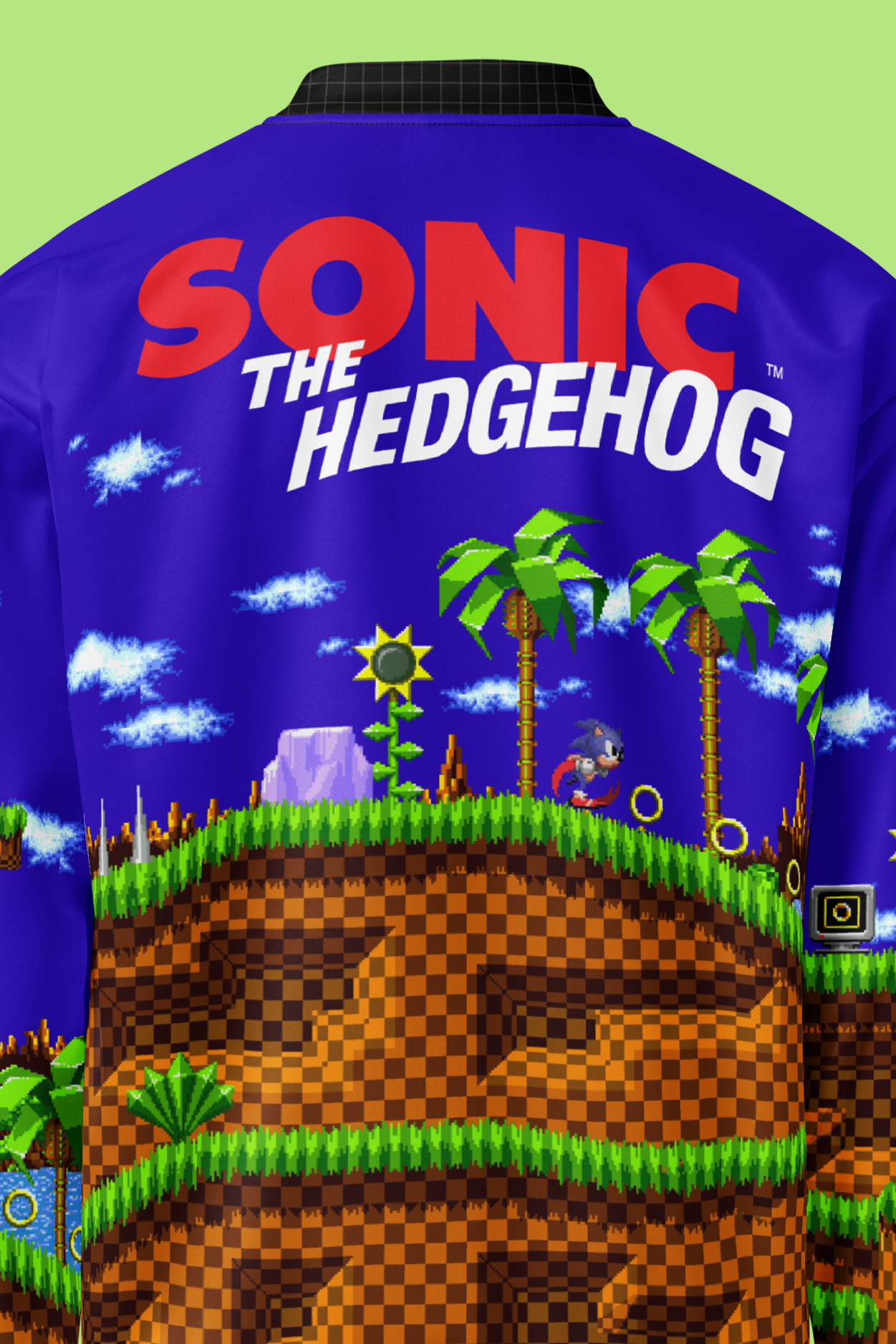 Sonic the Hedgehog: Green Hill Zone Bomber Jacket