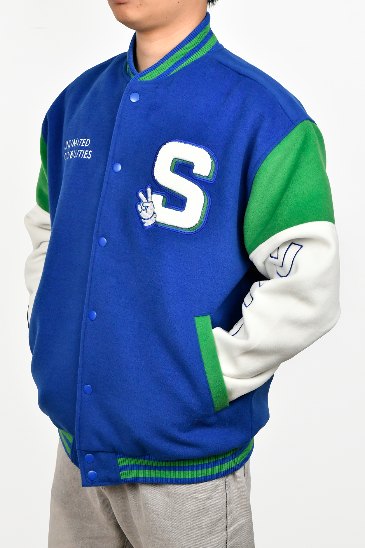 Sonic the Hedgehog: 35th Anniversary Varsity Jacket