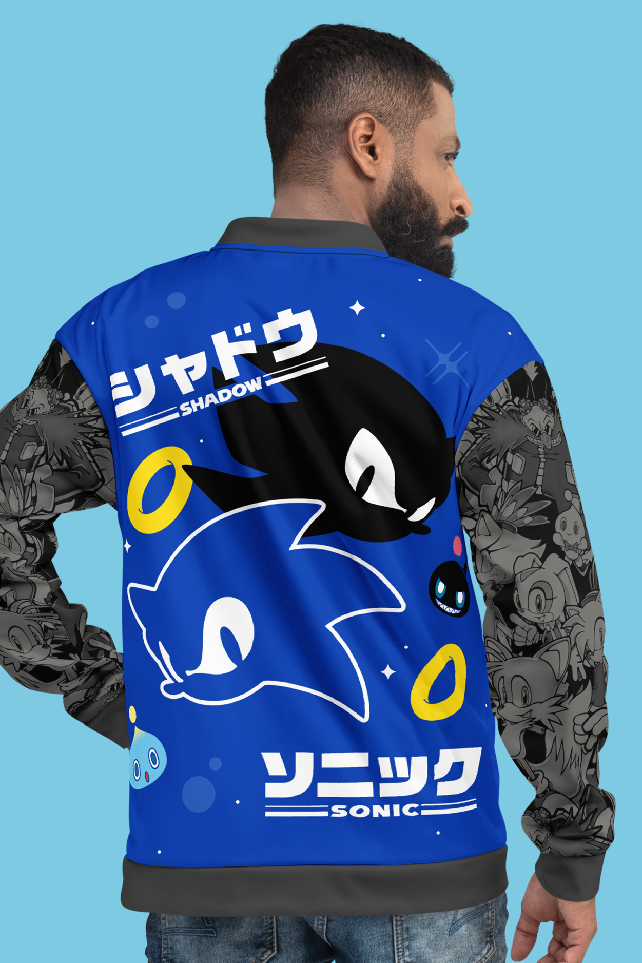 Sonic the Hedgehog: Sonic Versus Shadow Bomber Jacket