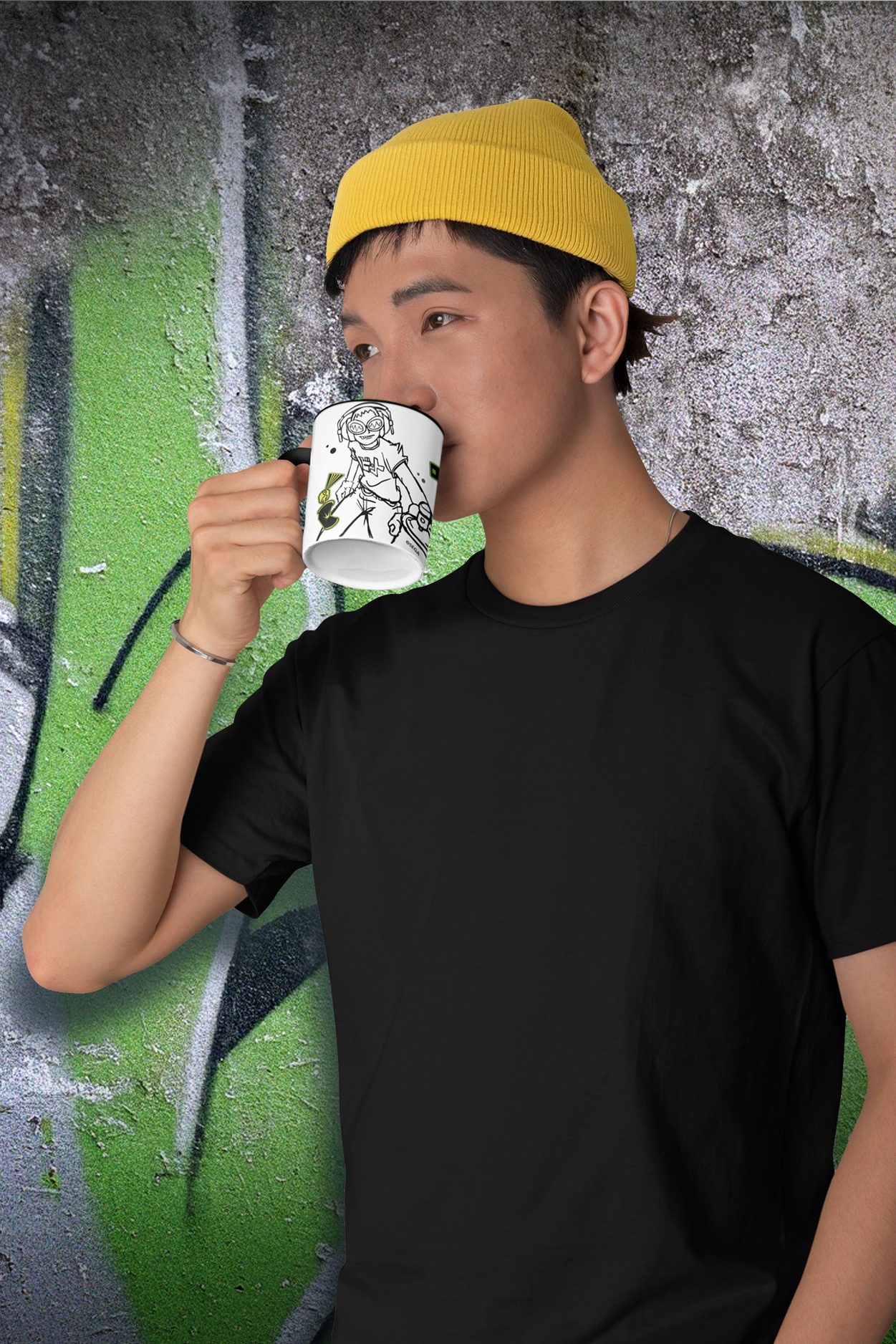 Jet Set Radio Beat and Gum Graffiti Mug
