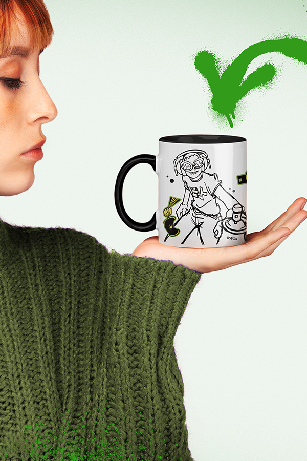 Jet Set Radio Beat and Gum Graffiti Mug