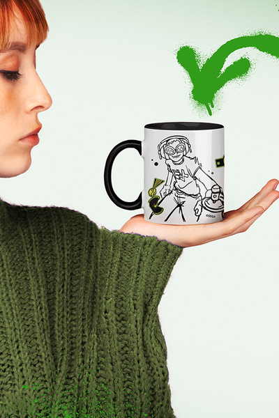 Jet Set Radio Beat and Gum Graffiti Mug – SEGA Shop Jet Set Radio Beat and Gum Graffiti Mug – SEGA Shop