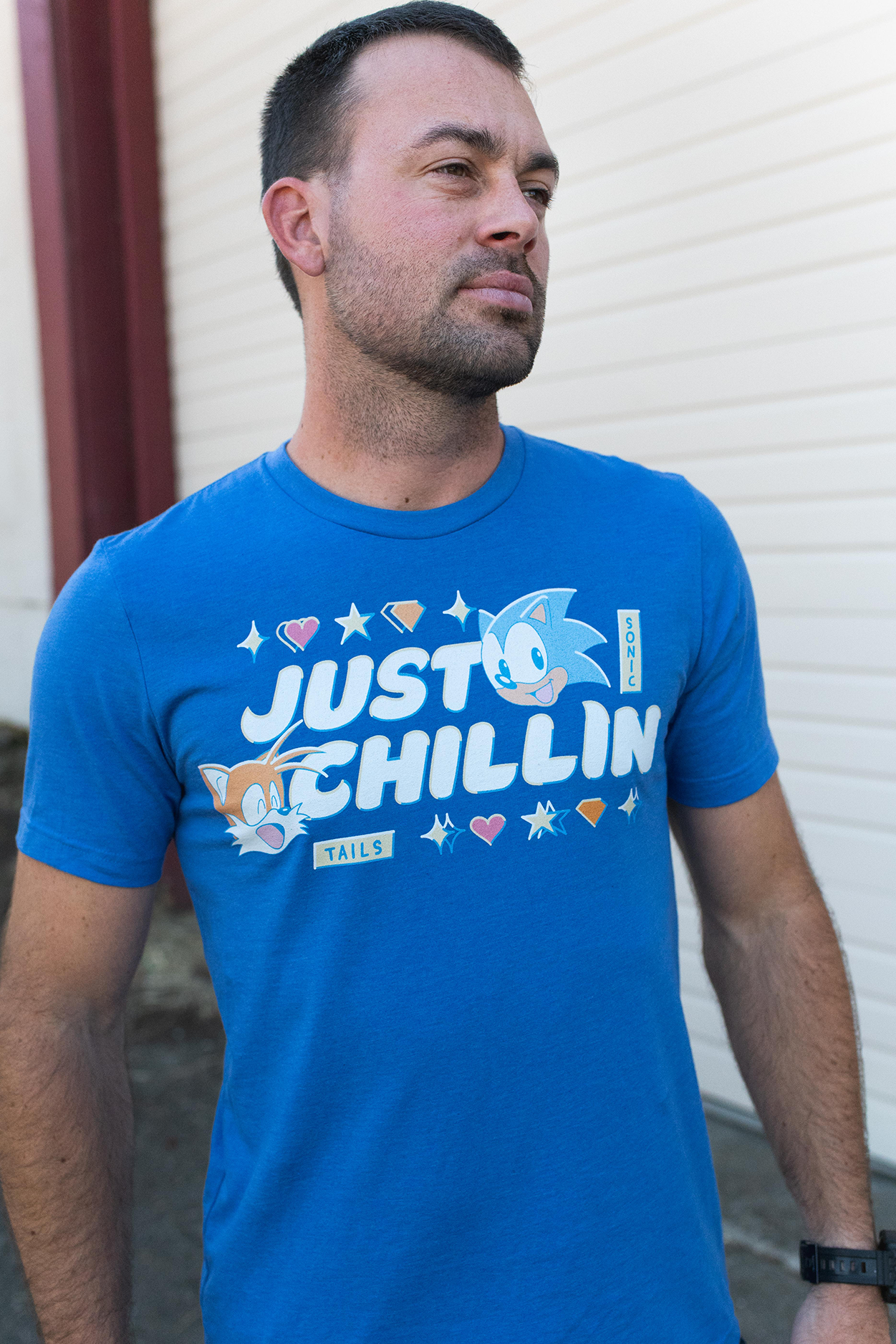 Sonic The Hedgehog: Sonic Just Chillin Tee