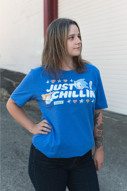 Sonic The Hedgehog: Sonic Just Chillin Tee