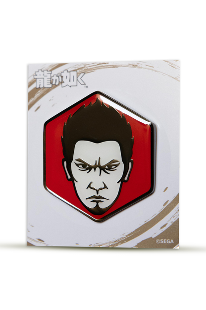 Like a Dragon: Kazuma Kiryu Enamel Pin