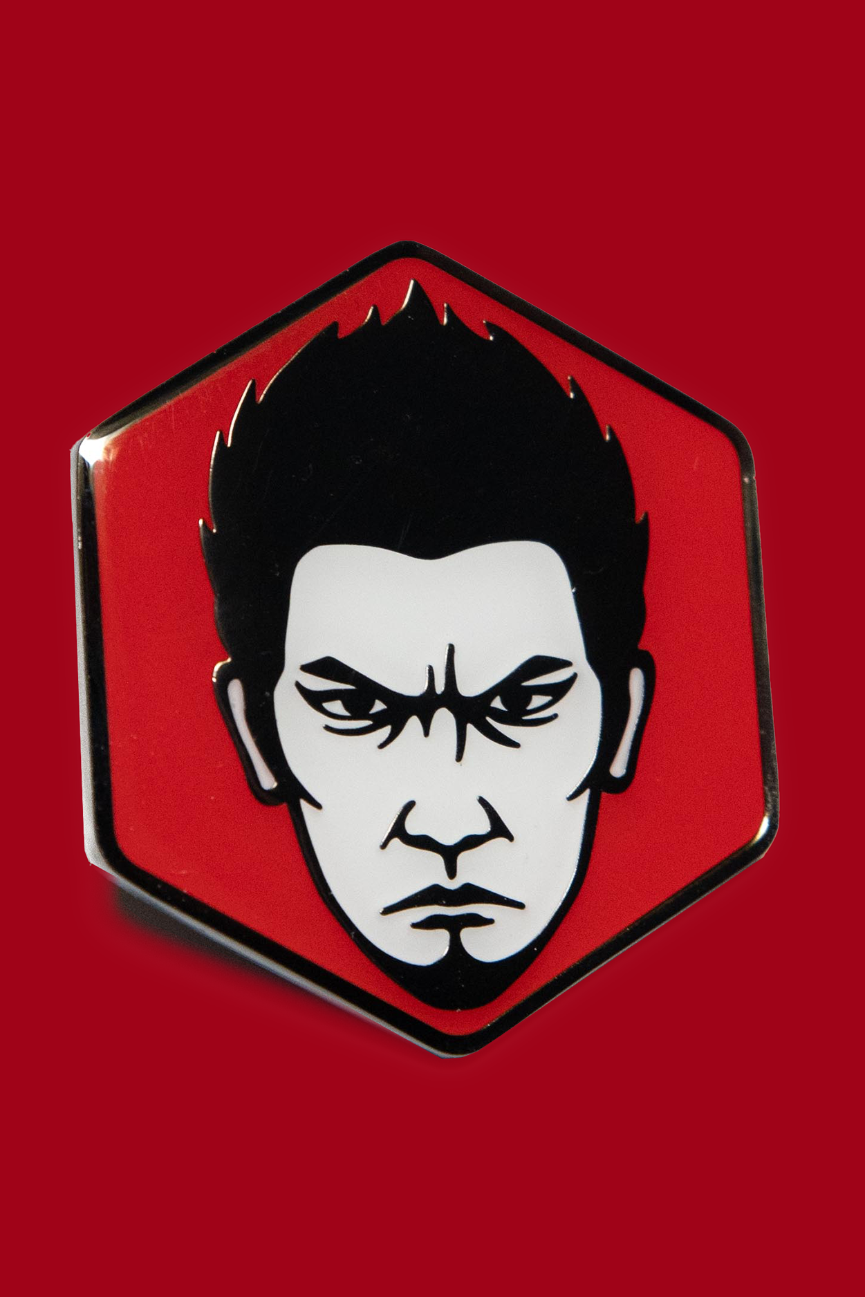 Like a Dragon: Kazuma Kiryu Enamel Pin