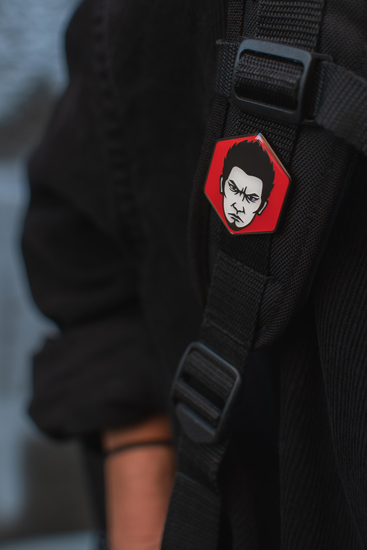 Like a Dragon: Kazuma Kiryu Enamel Pin