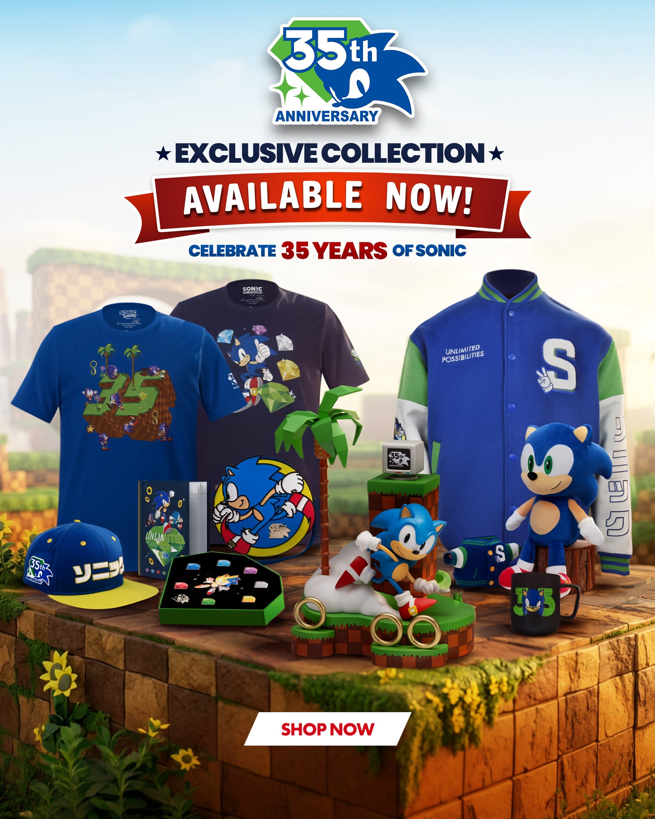 The Official SEGA Merchandise Shop | SEGA Video Game Merchandise
