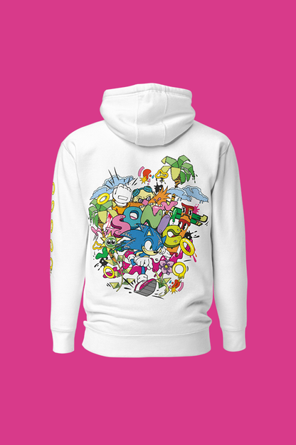 Sonic Ring Drip Hoodie