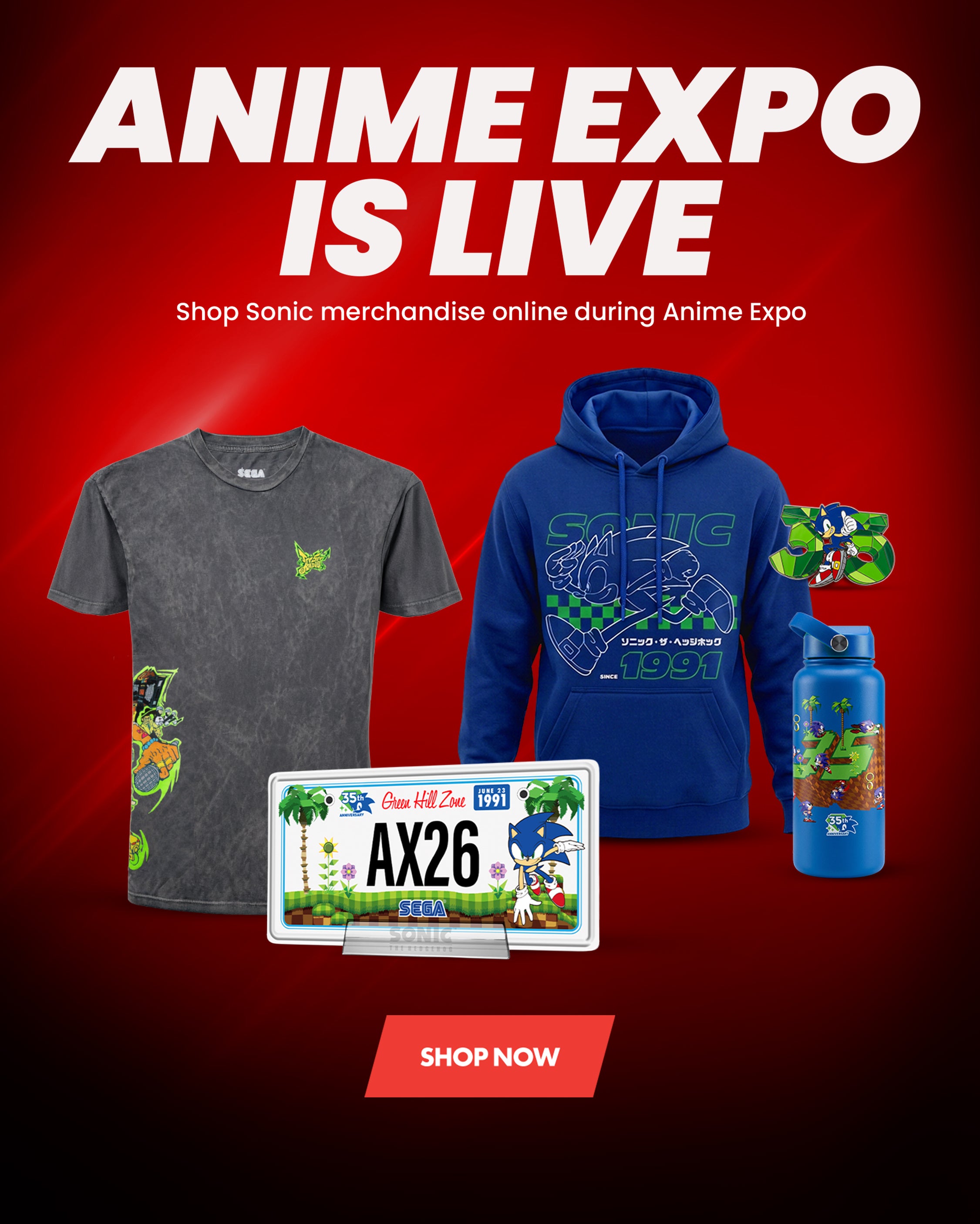 The Official SEGA Merchandise Shop | SEGA Video Game Merchandise