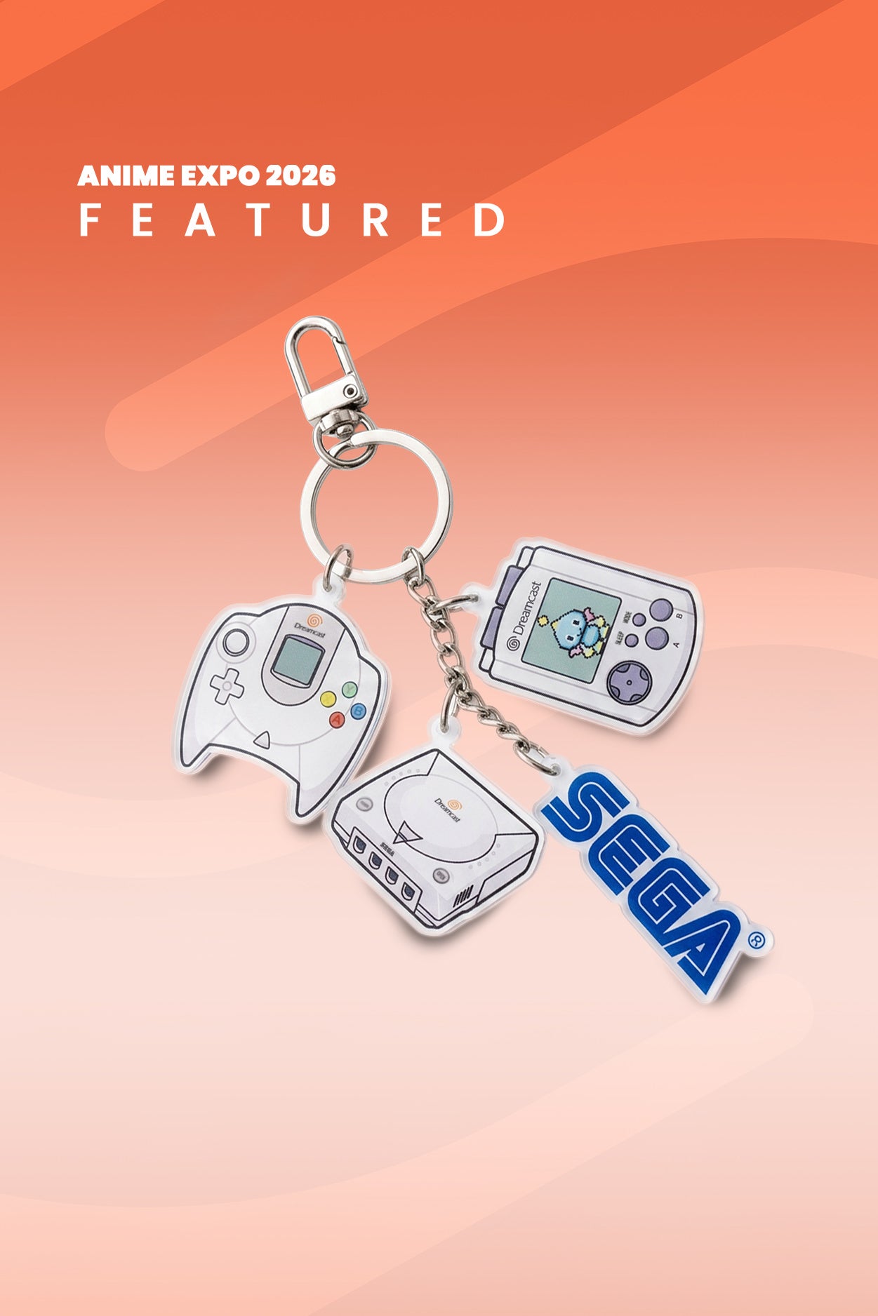 Sega: Dreamcast Acrylic Chao Keychain