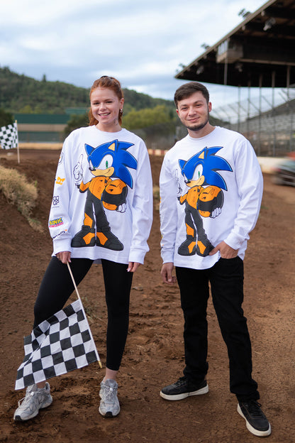 Sonic the Hedgehog: McLaren x Sonic 1000th GP Long Sleeve T-shirt