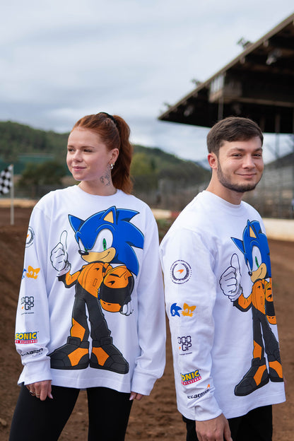 Sonic the Hedgehog: McLaren x Sonic 1000th GP Long Sleeve T-shirt