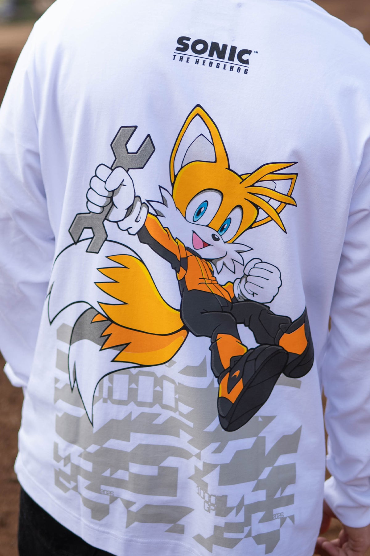 Sonic the Hedgehog: McLaren x Sonic 1000th GP Long Sleeve T-shirt