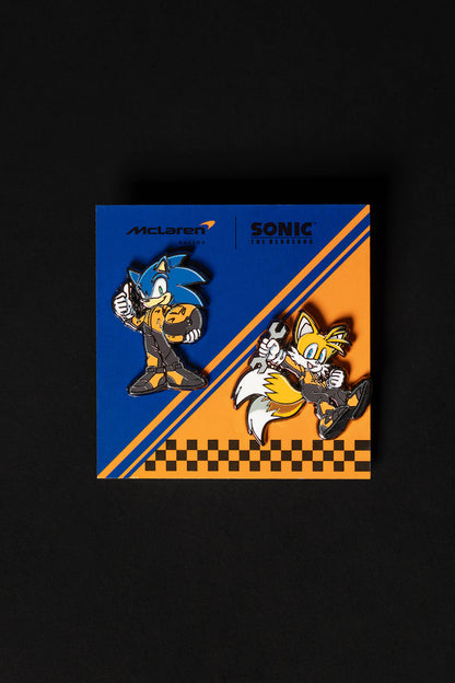 Sonic the Hedgehog: McLaren x Sonic 1000th GP Pin Set