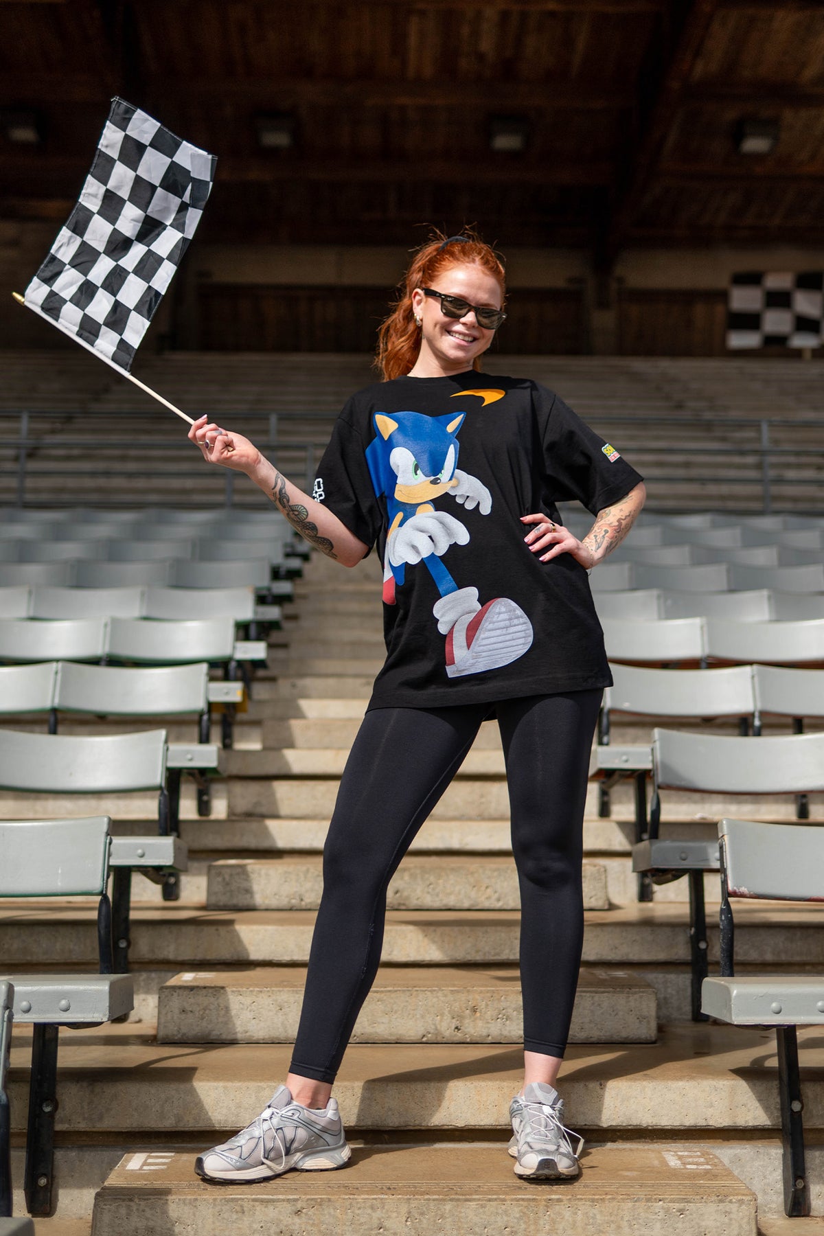 Sonic the Hedgehog: McLaren x Sonic 1000th GP T-shirt