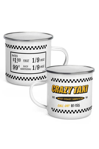 Crazy Taxi Classic Enamel Mug
