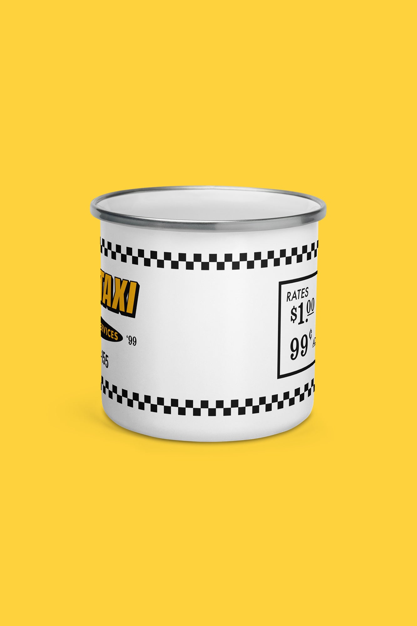 Crazy Taxi Classic Enamel Mug