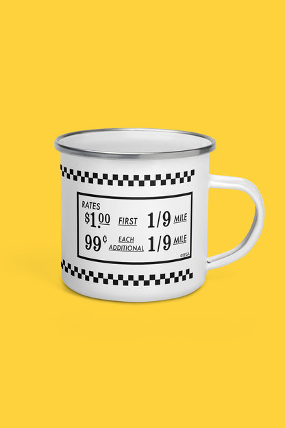 Crazy Taxi Classic Enamel Mug