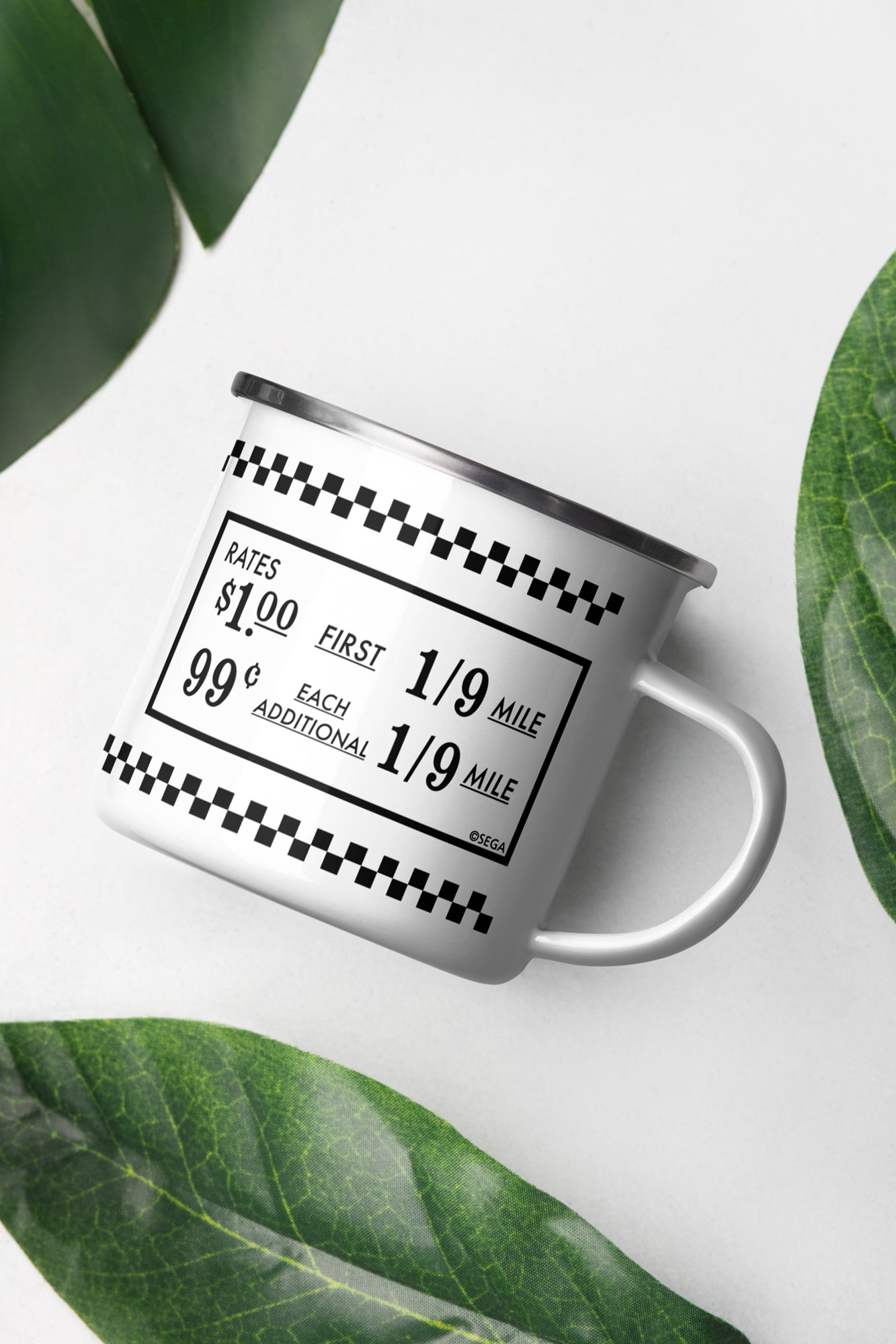 Crazy Taxi Classic Enamel Mug
