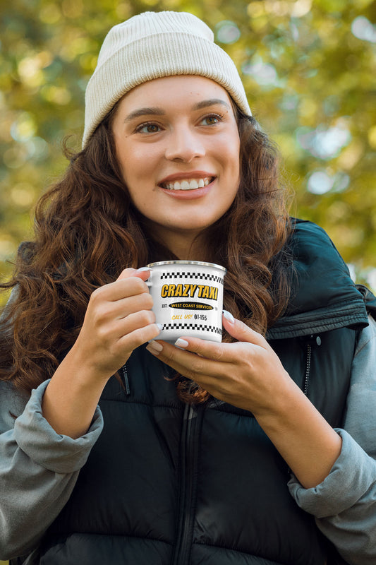 Crazy Taxi Classic Enamel Mug