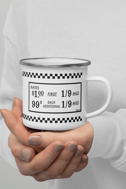 Crazy Taxi Classic Enamel Mug