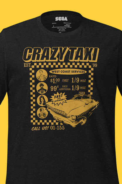Sega Crazy Taxi Retro Tee