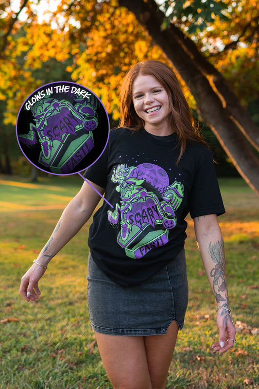 Sonic the Hedgehog: Scary Fast! Glow in the Dark Tee