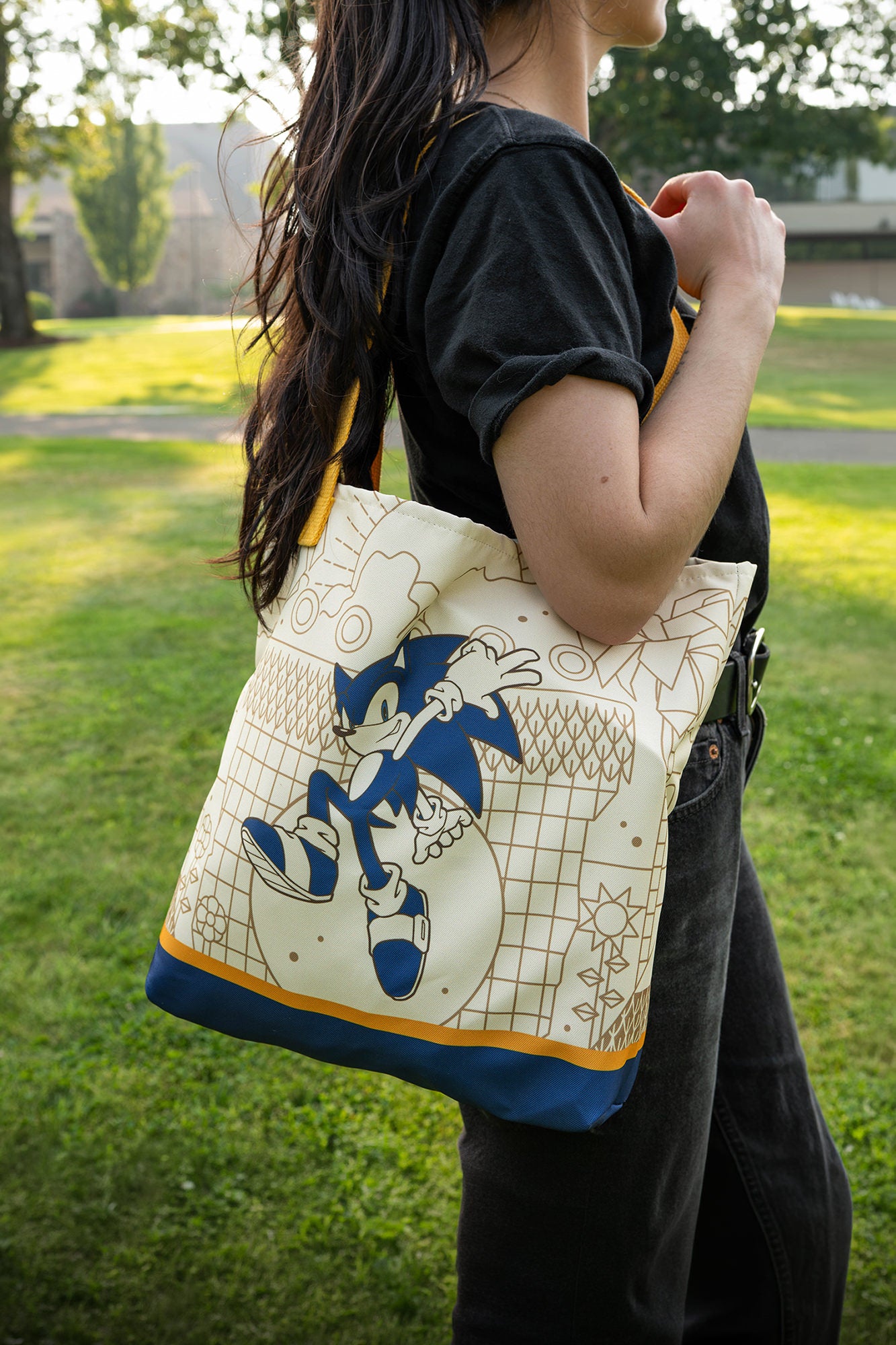 Sonic the Hedgehog: Back to Campus - Green Hill University Tote